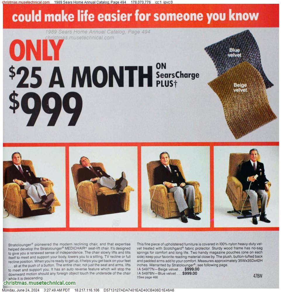 1989 Sears Home Annual Catalog, Page 494