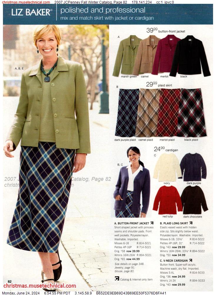 2007 JCPenney Fall Winter Catalog, Page 82