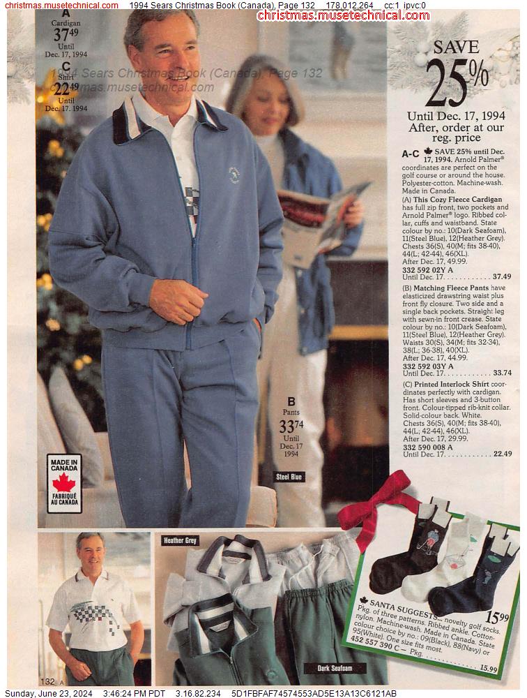 1994 Sears Christmas Book (Canada), Page 132