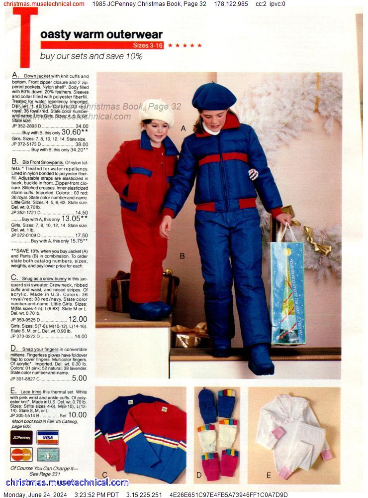 1985 JCPenney Christmas Book, Page 32