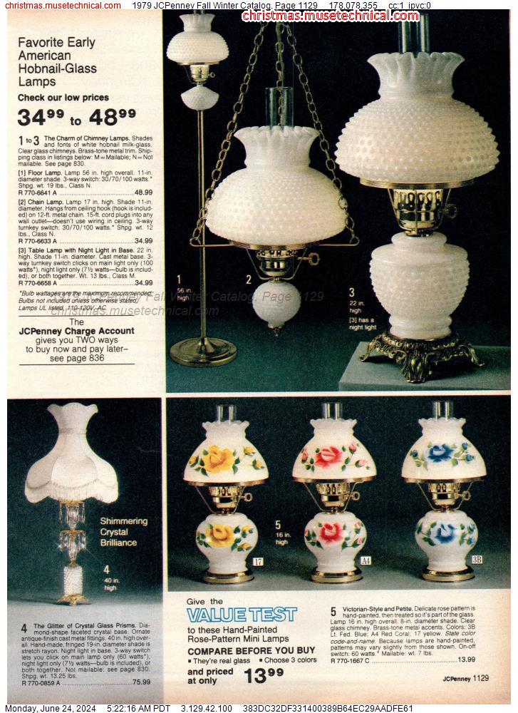 1979 JCPenney Fall Winter Catalog, Page 1129