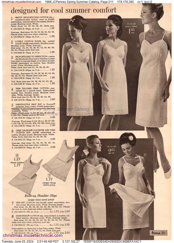 1966 JCPenney Spring Summer Catalog, Page 211