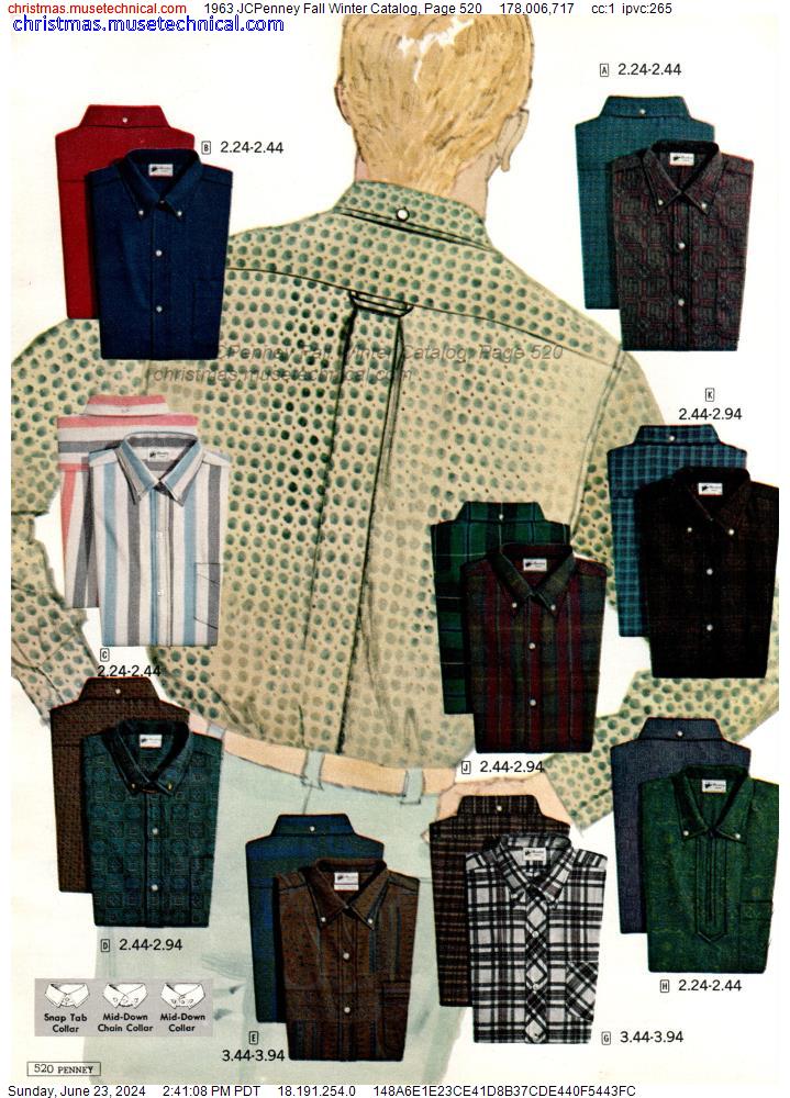 1963 JCPenney Fall Winter Catalog, Page 520