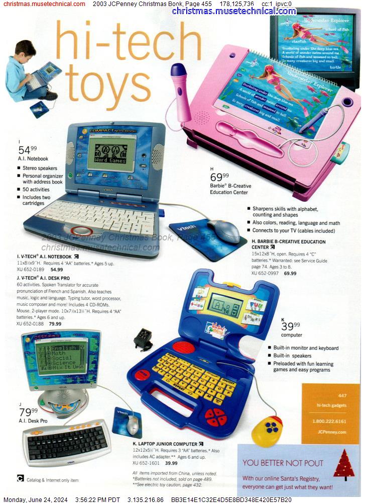 2003 JCPenney Christmas Book, Page 455