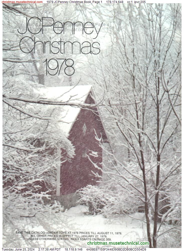 1978 JCPenney Christmas Book, Page 1