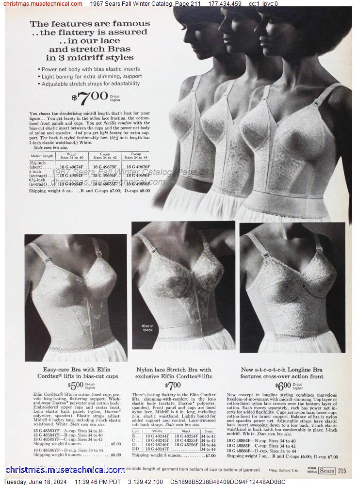 1967 Sears Fall Winter Catalog, Page 211