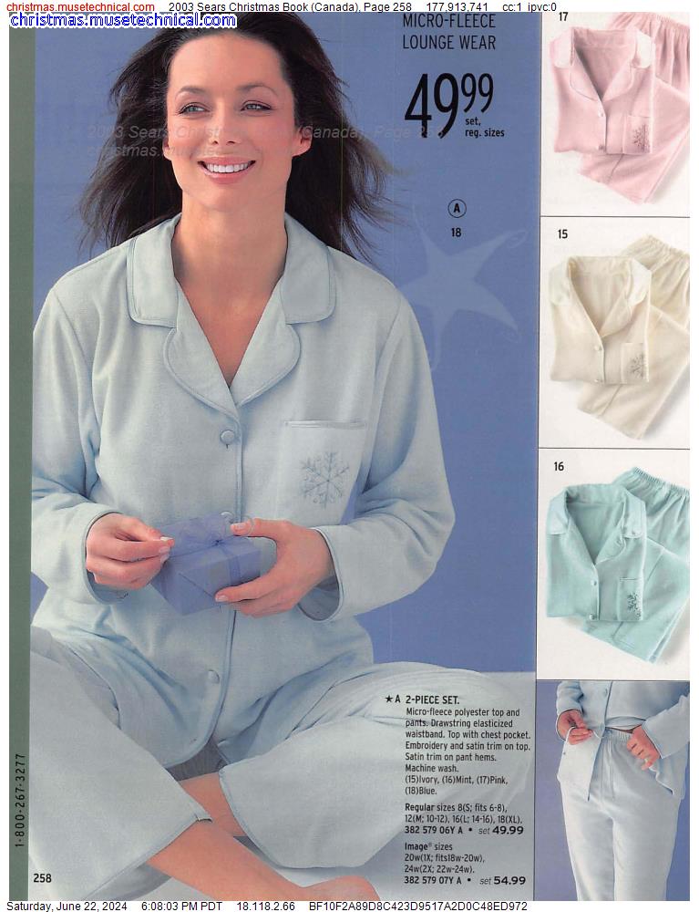 2003 Sears Christmas Book (Canada), Page 258