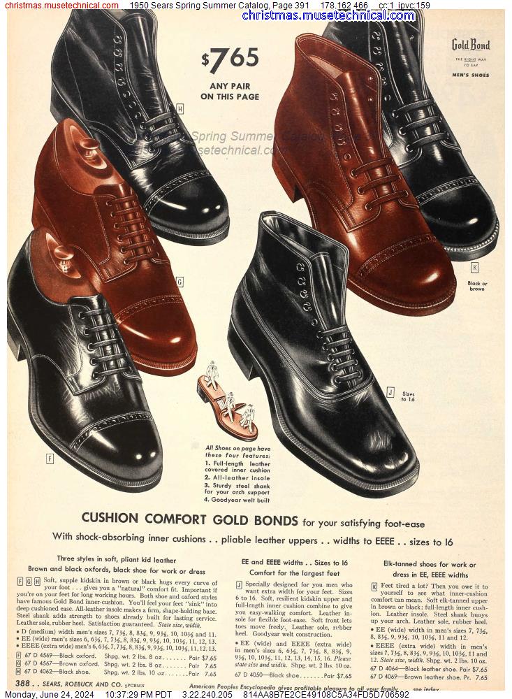 1950 Sears Spring Summer Catalog, Page 391