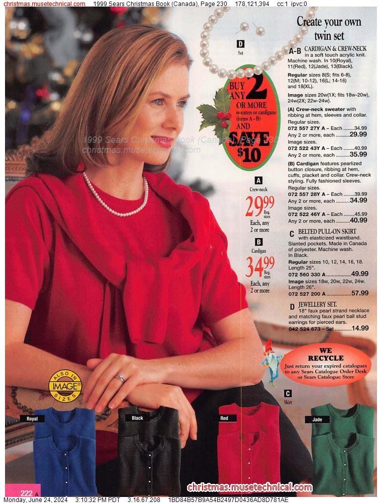 1999 Sears Christmas Book (Canada), Page 230