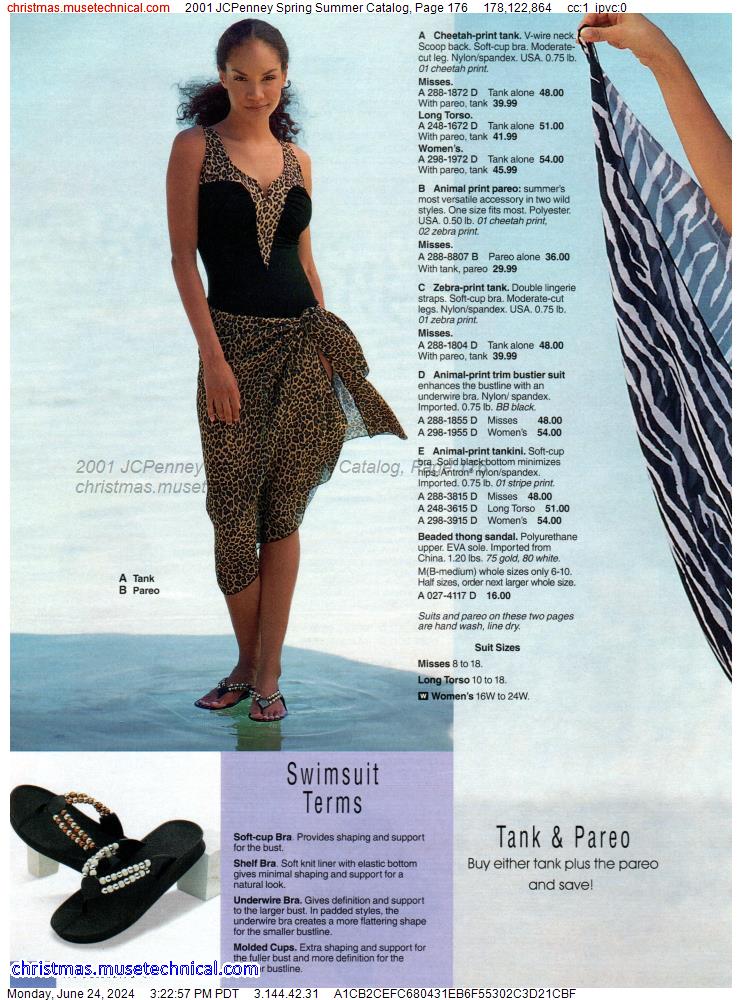 2001 JCPenney Spring Summer Catalog, Page 176