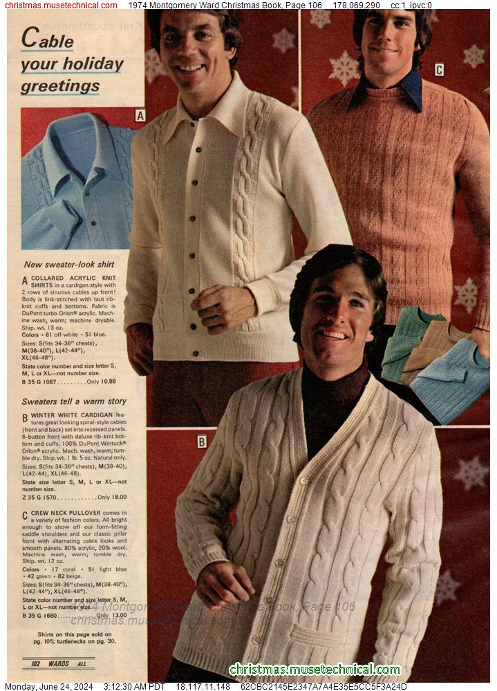 1974 Montgomery Ward Christmas Book, Page 106