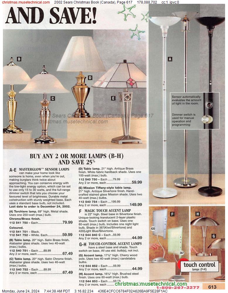 2002 Sears Christmas Book (Canada), Page 617