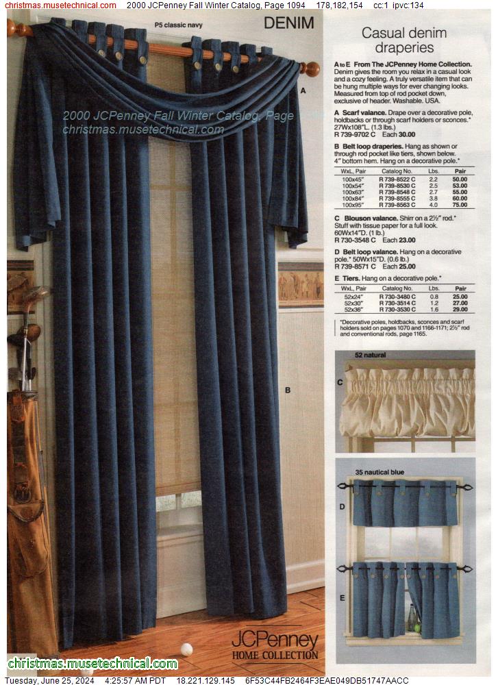 2000 JCPenney Fall Winter Catalog, Page 1094