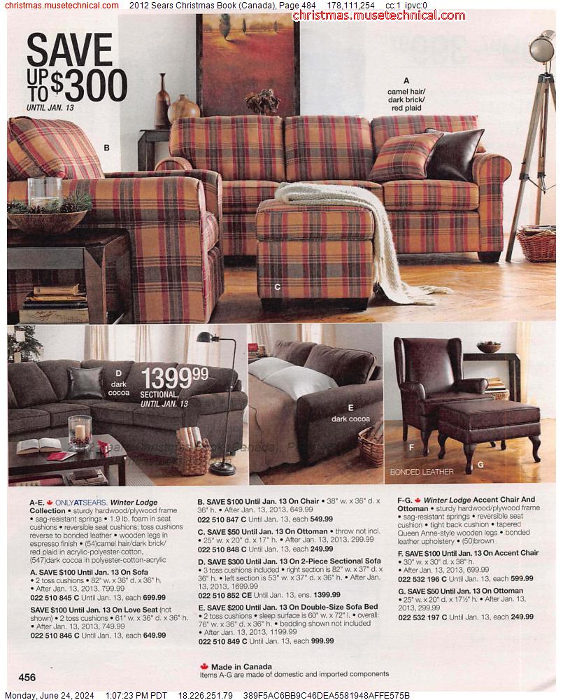 2012 Sears Christmas Book (Canada), Page 484