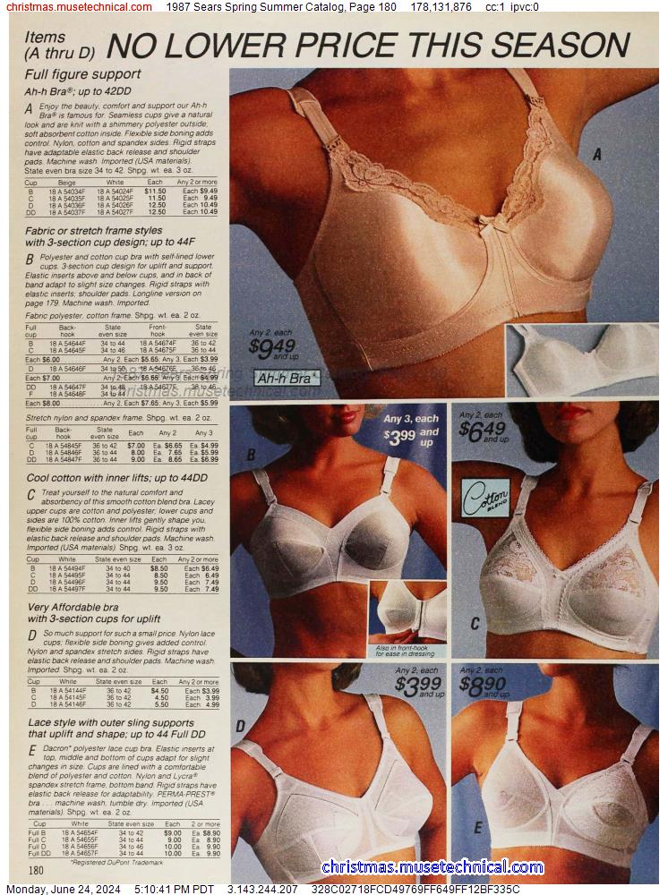 1987 Sears Spring Summer Catalog, Page 180