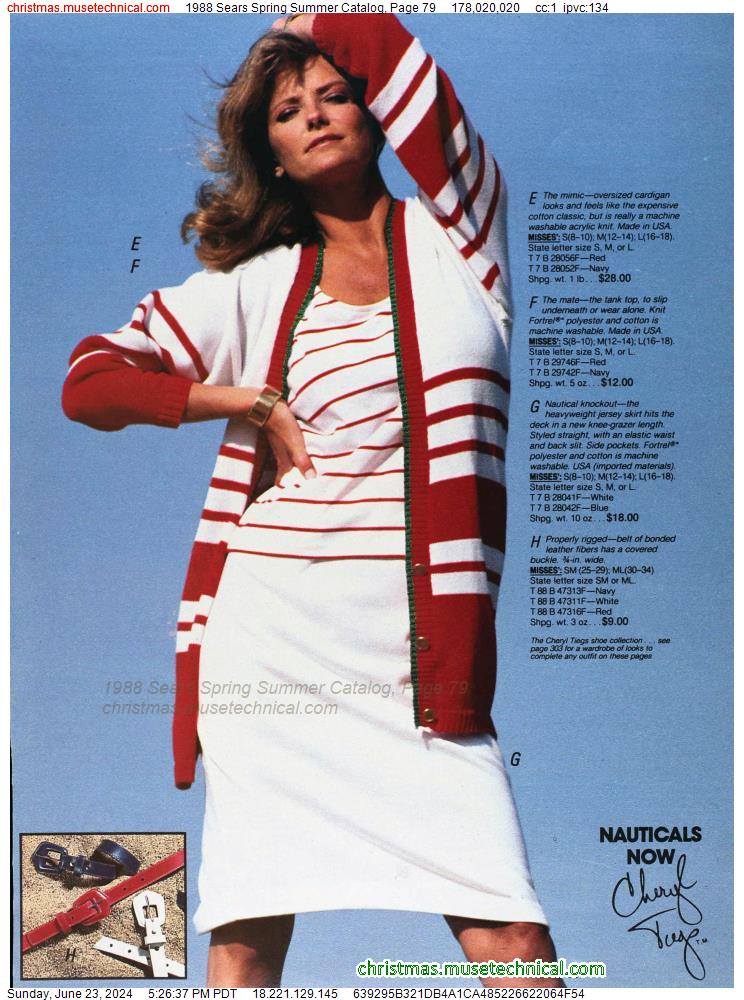 1988 Sears Spring Summer Catalog, Page 79