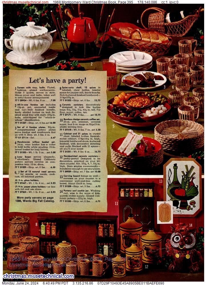 1968 Montgomery Ward Christmas Book, Page 395