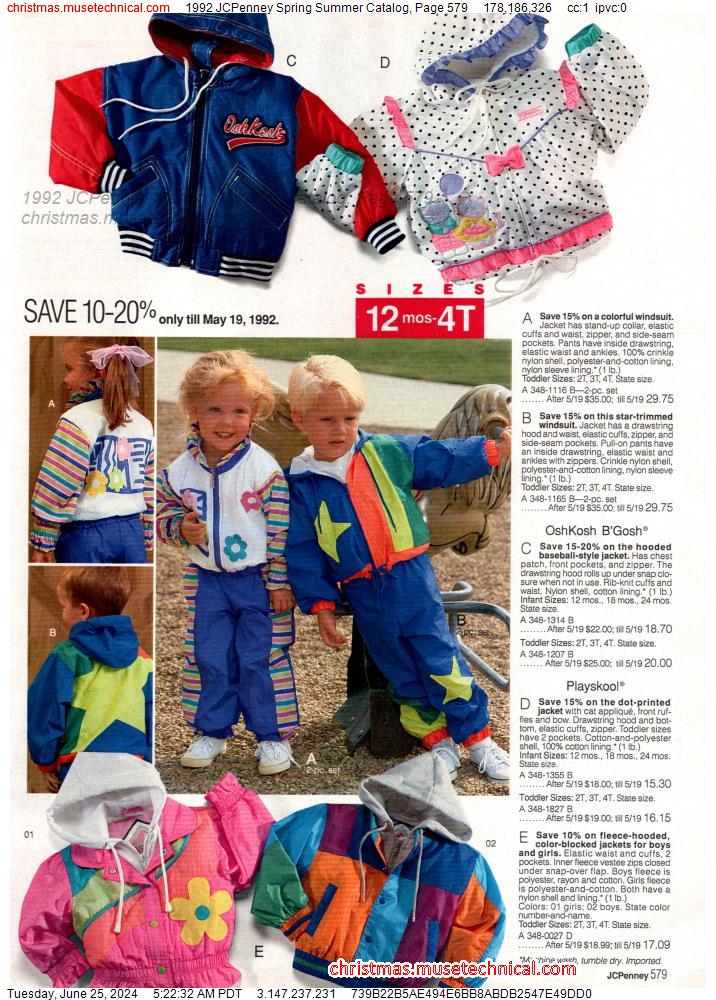 1992 JCPenney Spring Summer Catalog, Page 579