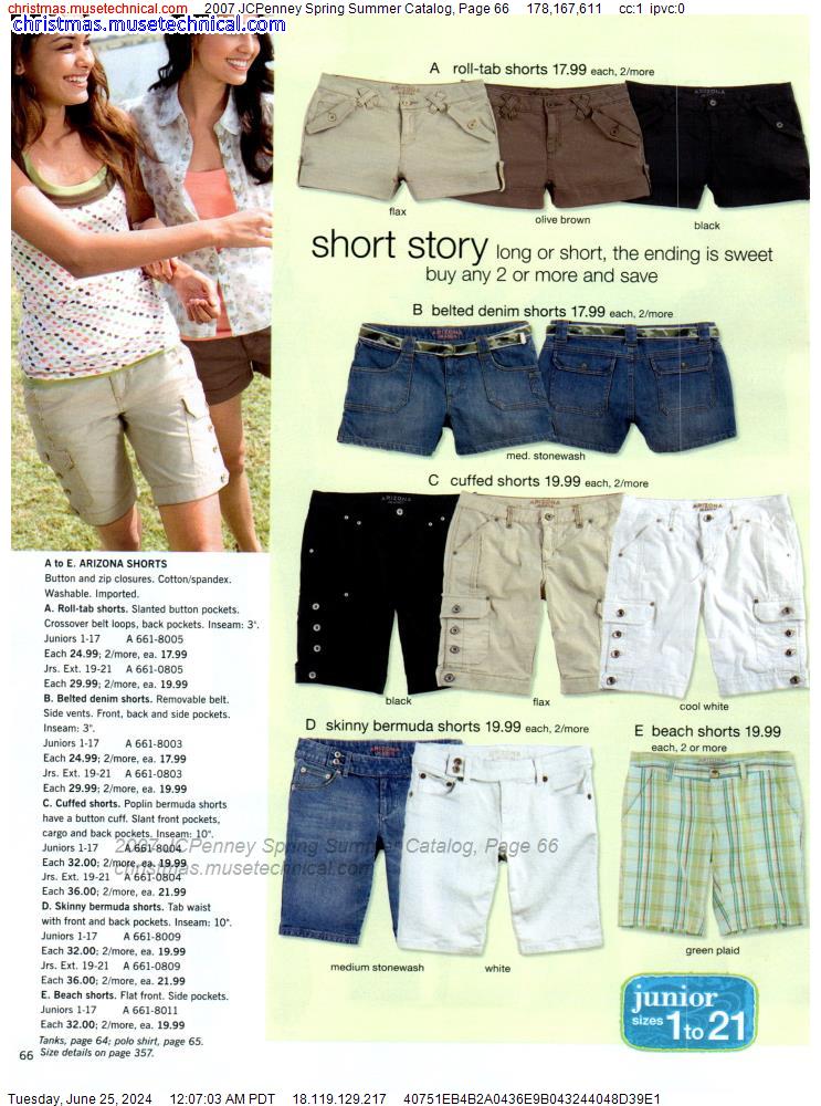 2007 JCPenney Spring Summer Catalog, Page 66