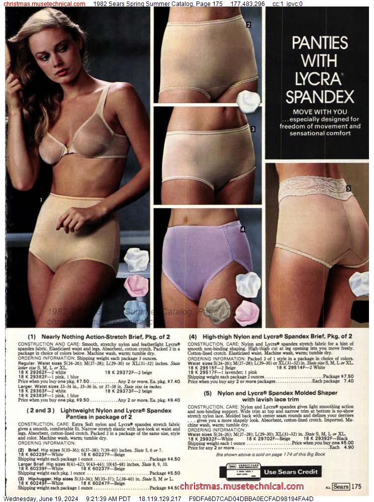 1982 Sears Spring Summer Catalog, Page 175
