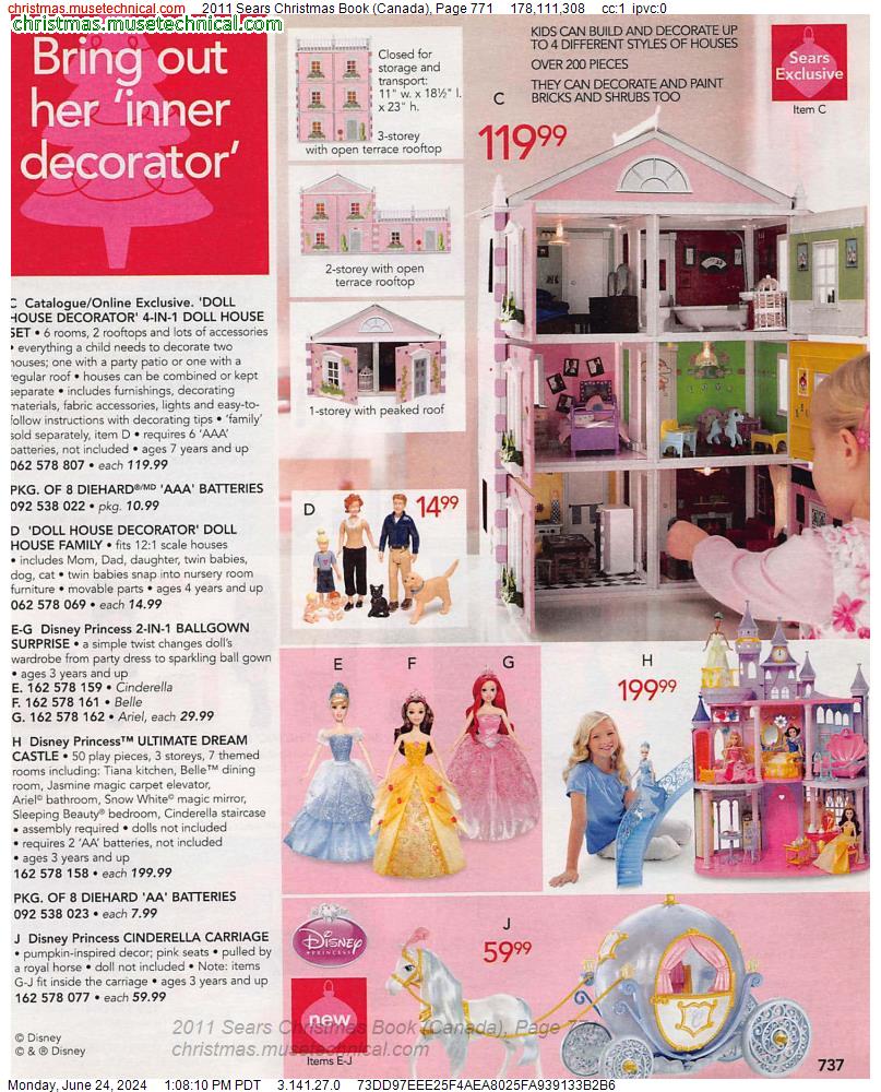 2011 Sears Christmas Book (Canada), Page 771