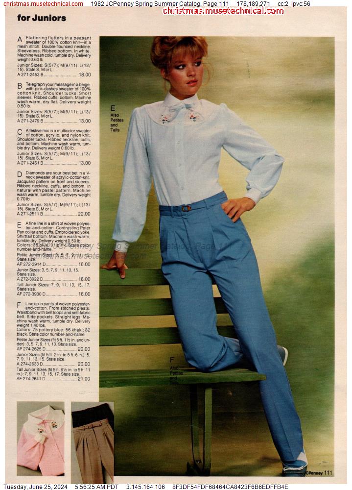 1982 JCPenney Spring Summer Catalog, Page 111