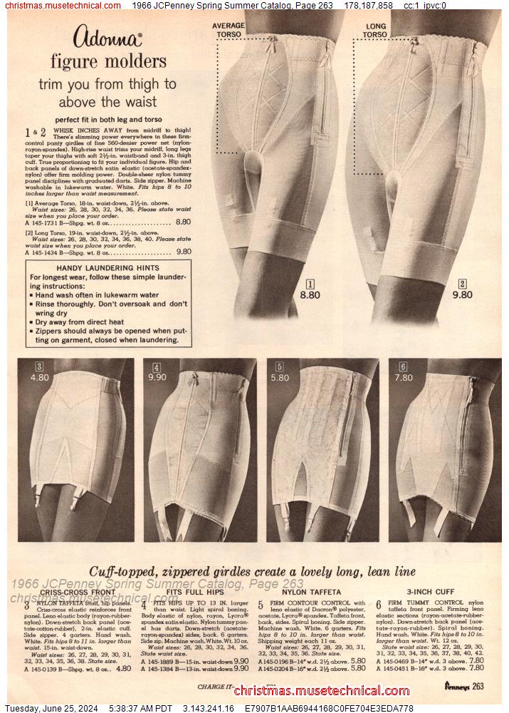 1966 JCPenney Spring Summer Catalog, Page 263