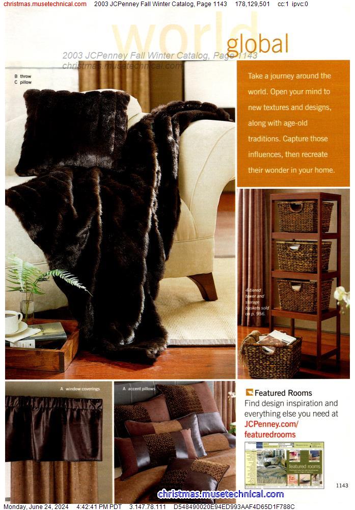 2003 JCPenney Fall Winter Catalog, Page 1143