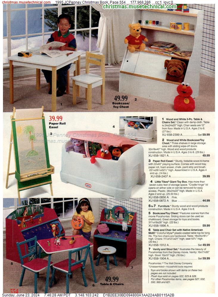 1995 JCPenney Christmas Book, Page 554