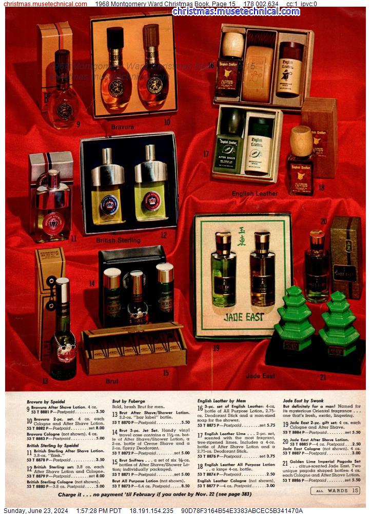 1968 Montgomery Ward Christmas Book, Page 15
