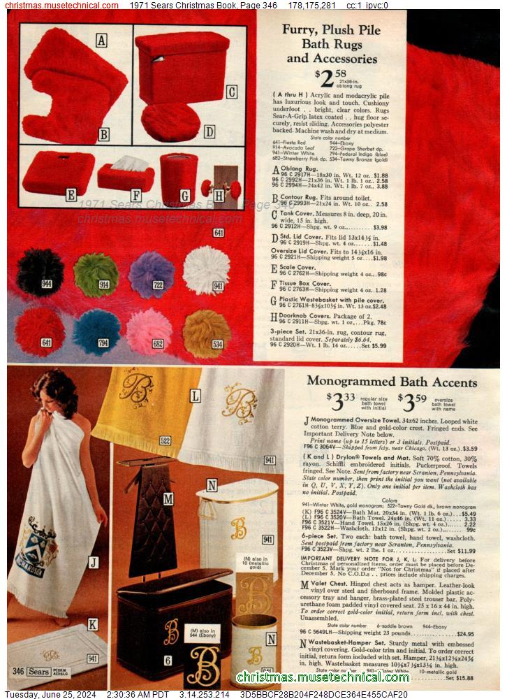 1971 Sears Christmas Book, Page 346