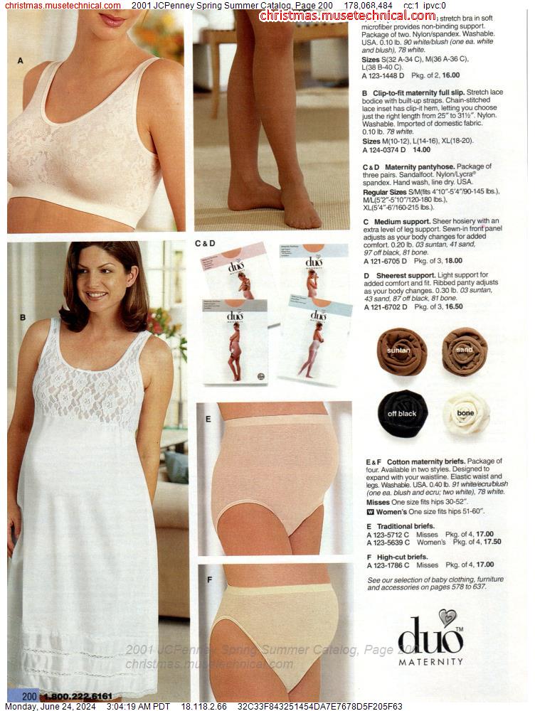 2001 JCPenney Spring Summer Catalog, Page 200