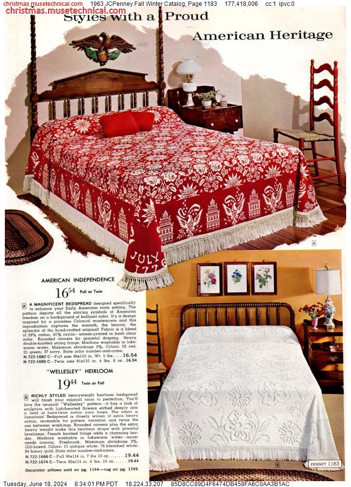 1963 JCPenney Fall Winter Catalog, Page 1183