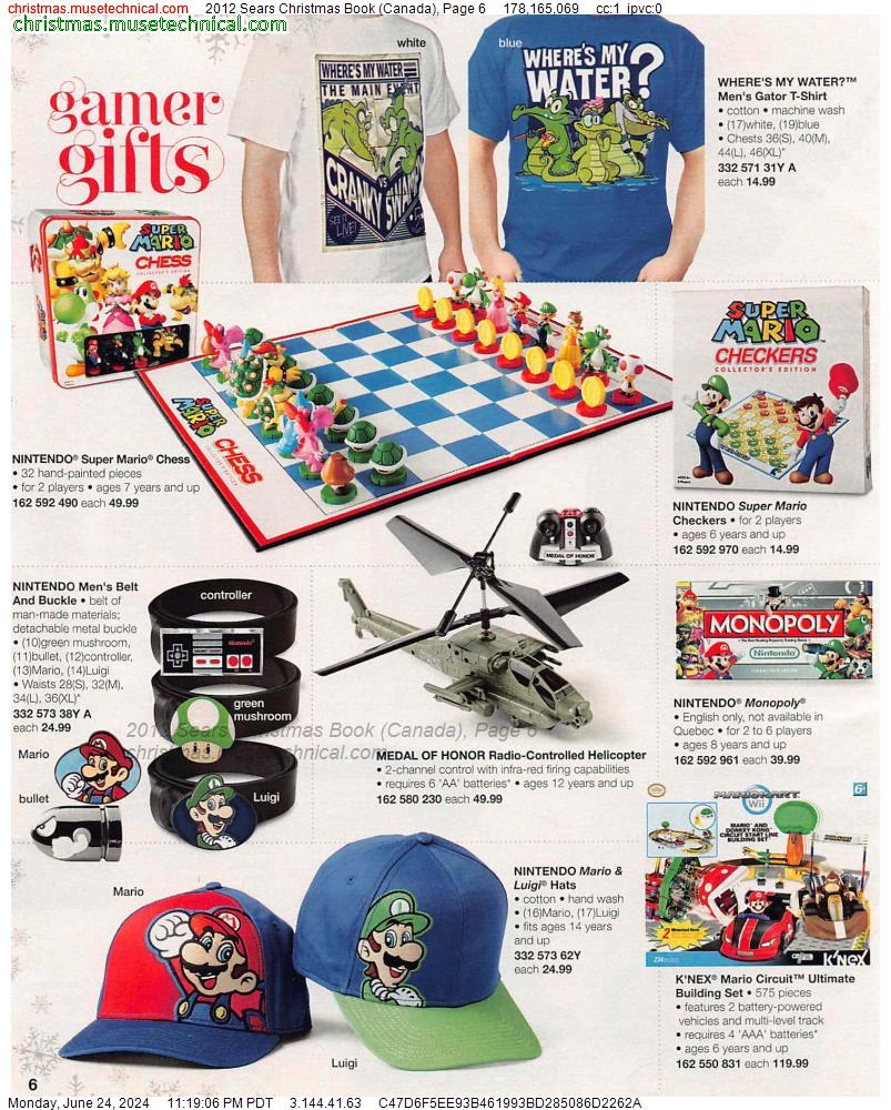 2012 Sears Christmas Book (Canada), Page 6