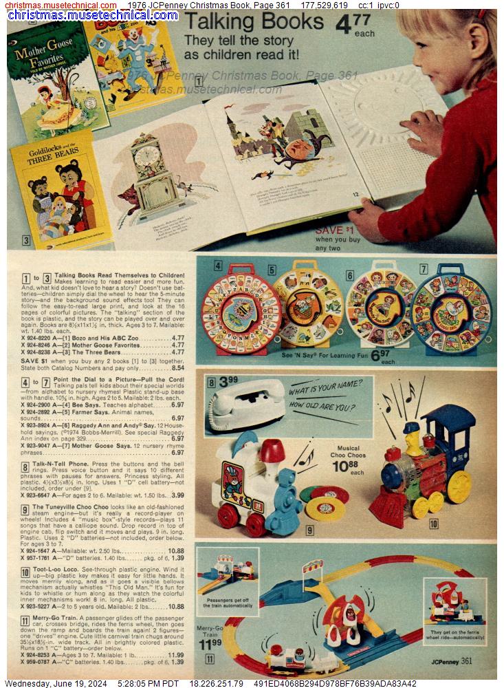 1976 JCPenney Christmas Book, Page 361