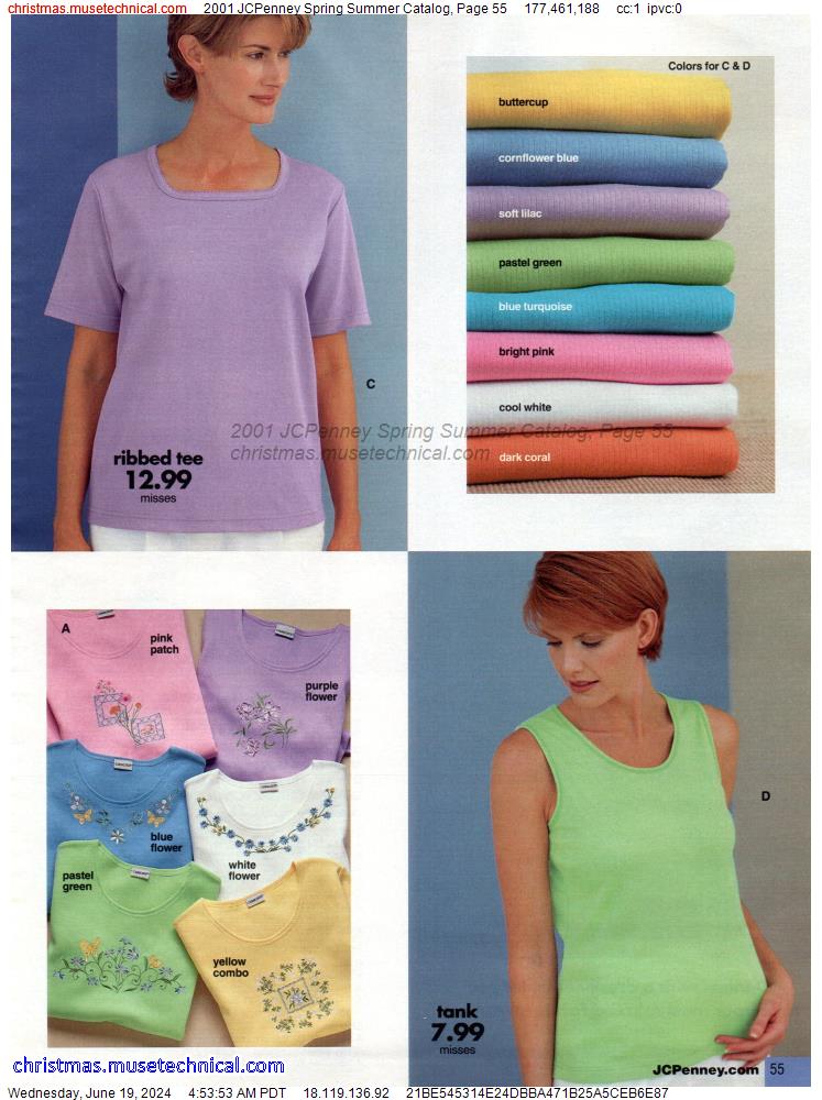 2001 JCPenney Spring Summer Catalog, Page 55