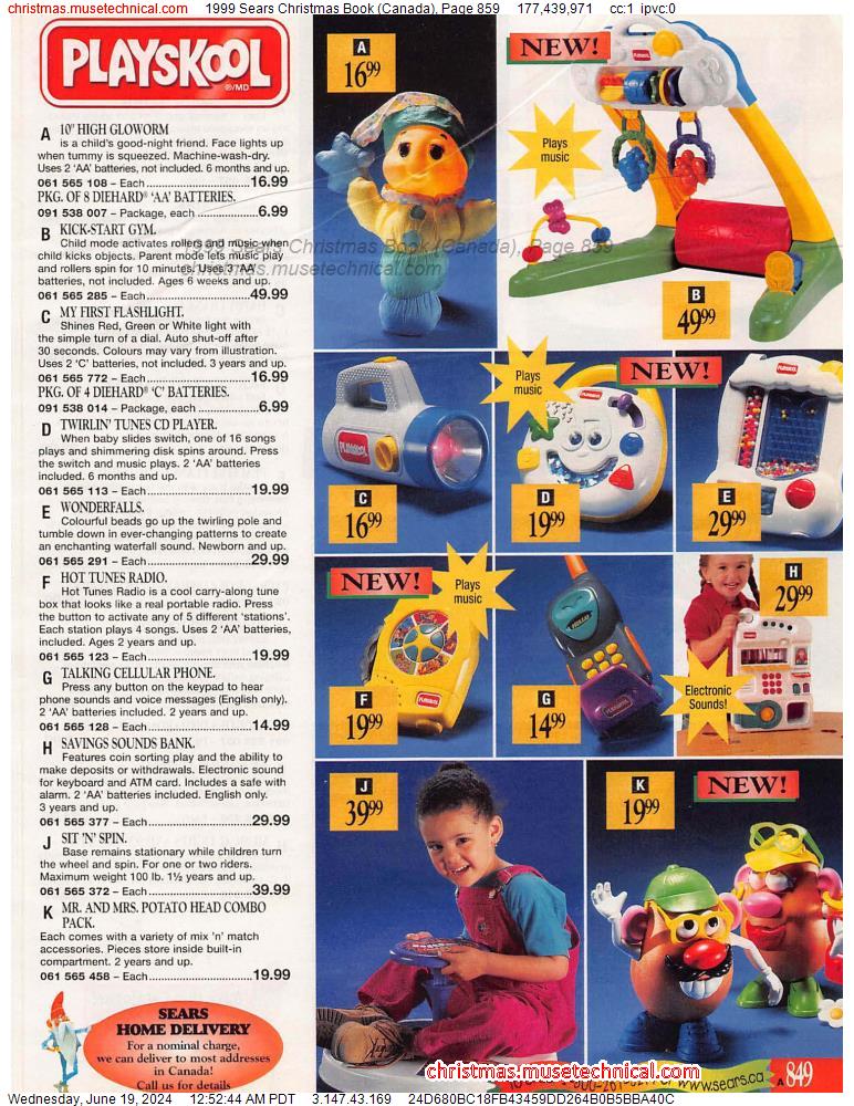1999 Sears Christmas Book (Canada), Page 859