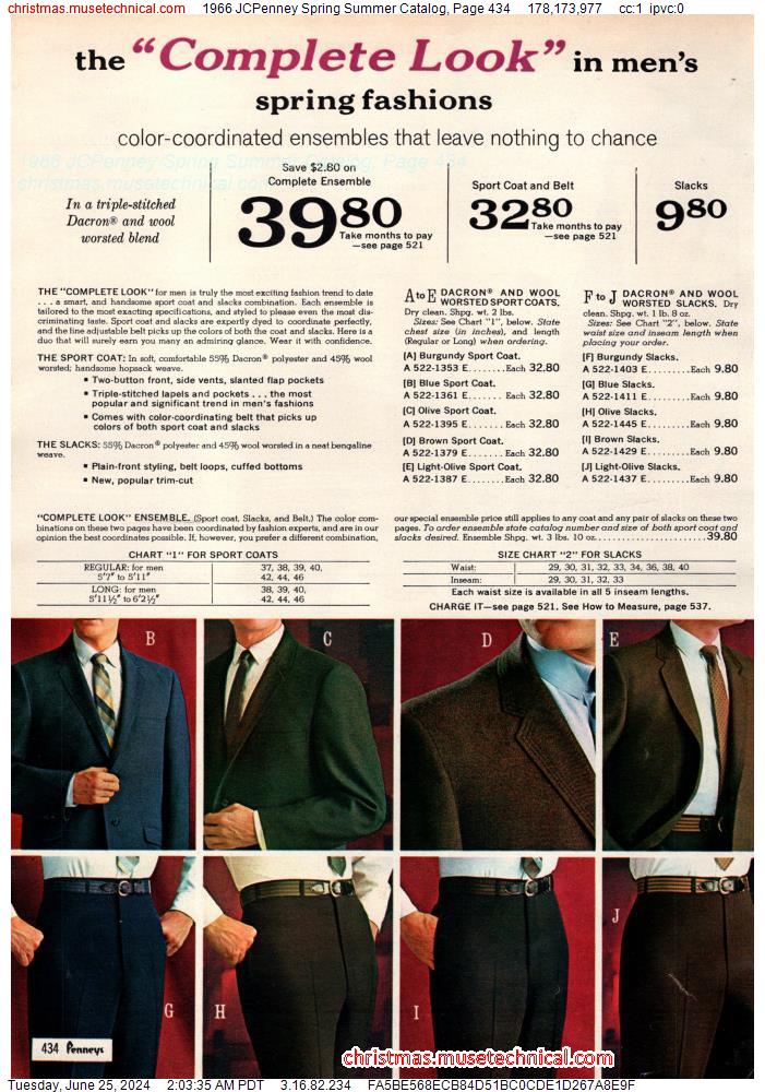 1966 JCPenney Spring Summer Catalog, Page 434