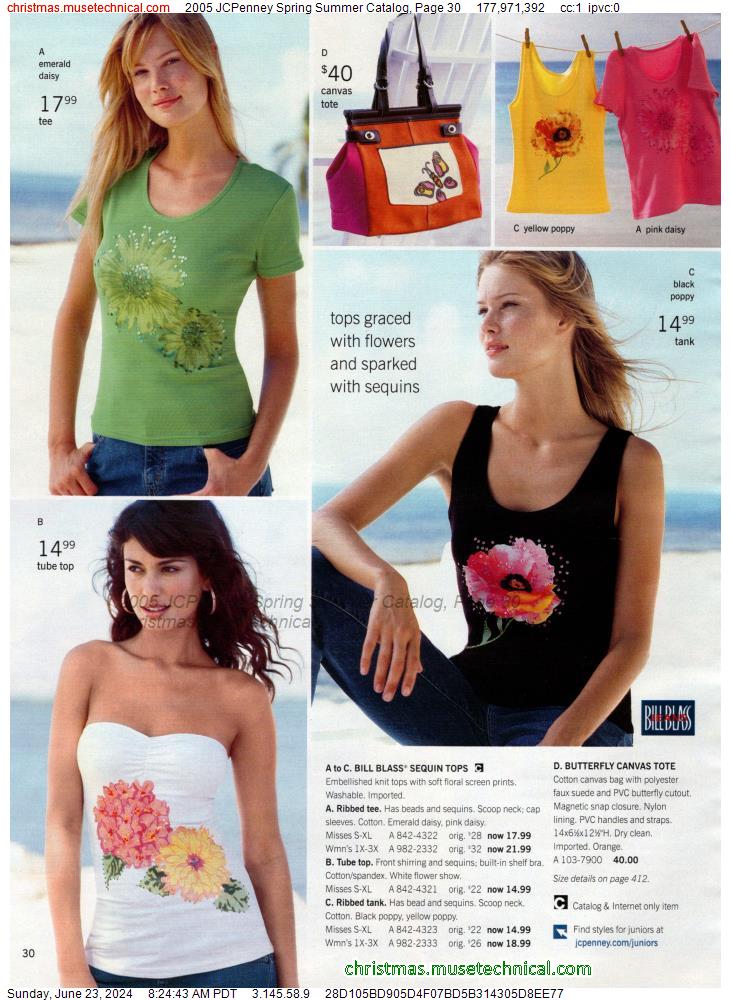 2005 JCPenney Spring Summer Catalog, Page 30