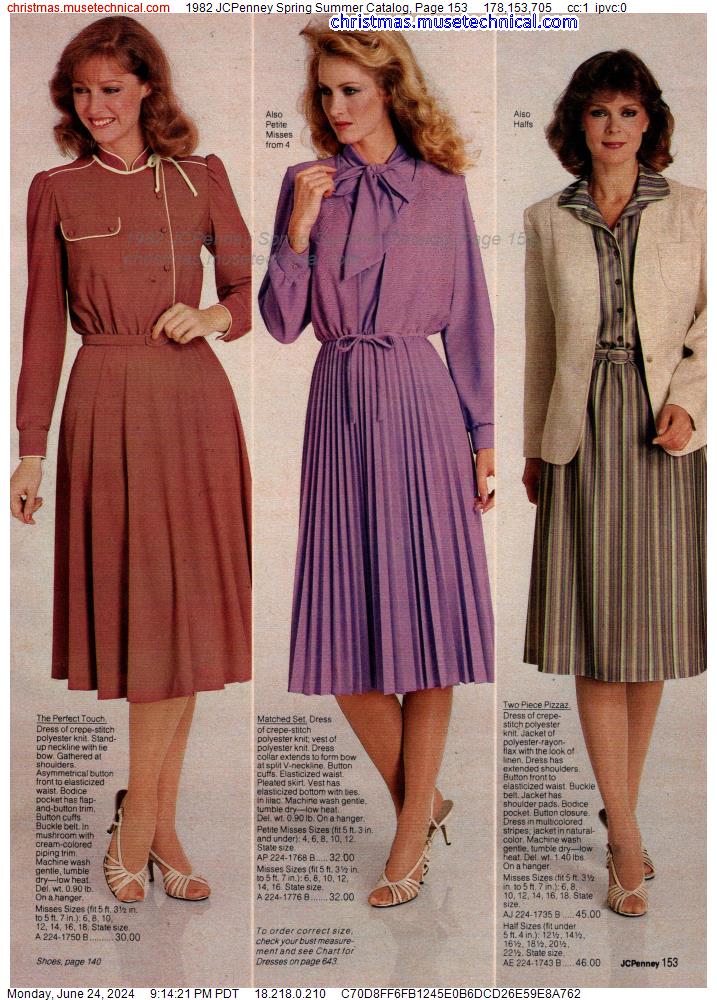 1982 JCPenney Spring Summer Catalog, Page 153