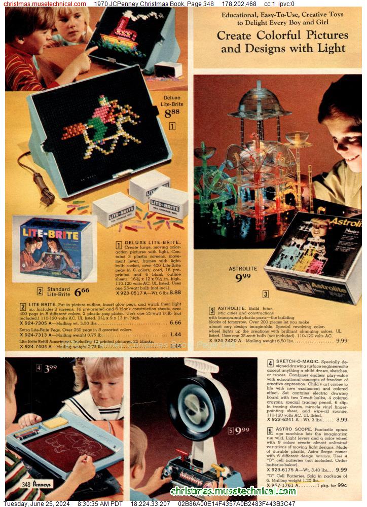 1970 JCPenney Christmas Book, Page 348