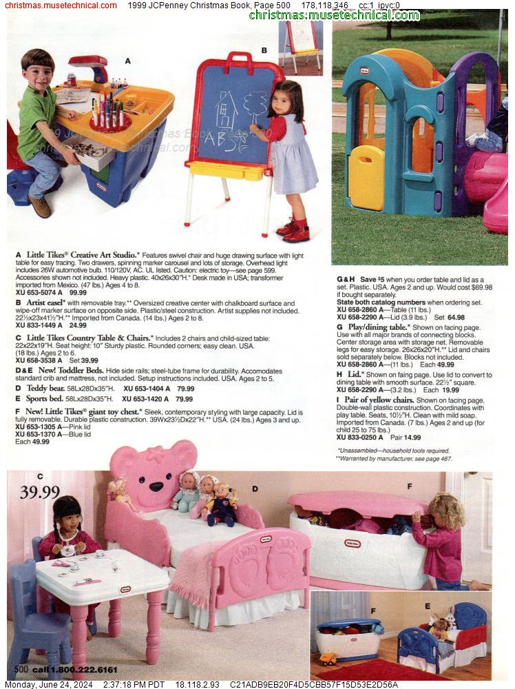 1999 JCPenney Christmas Book, Page 500