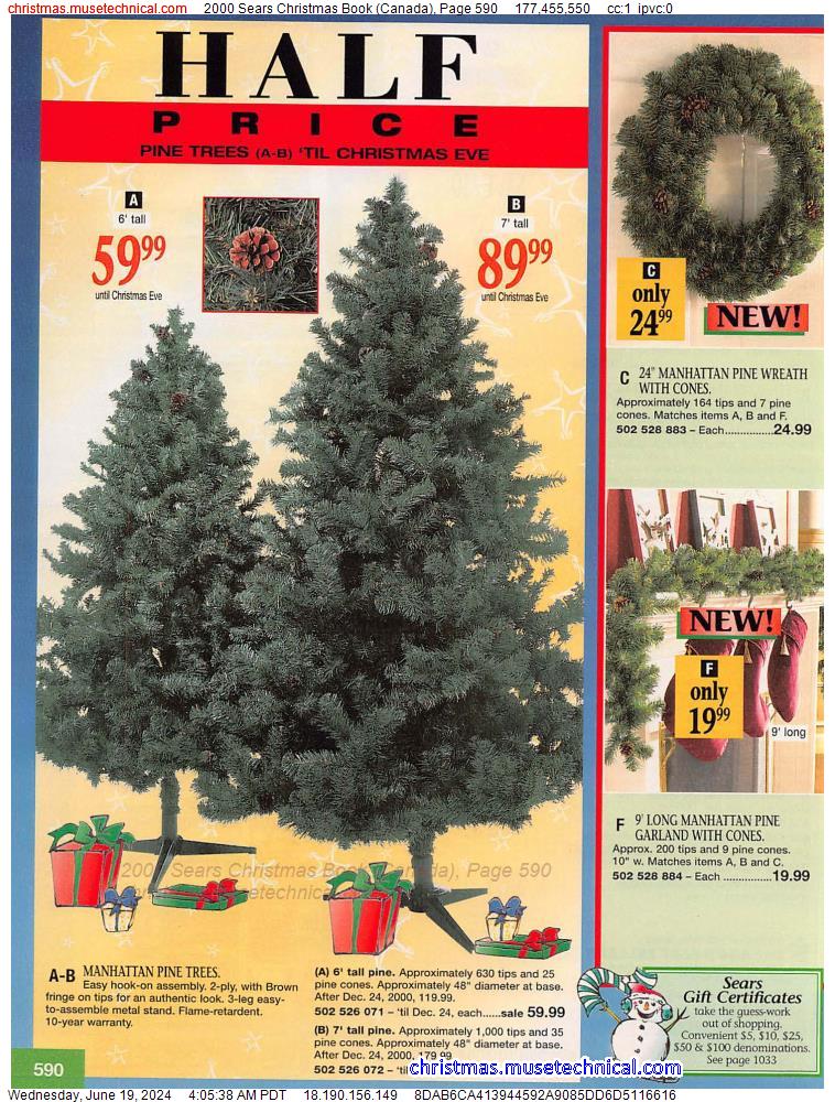 2000 Sears Christmas Book (Canada), Page 590