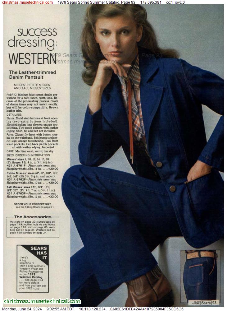 1979 Sears Spring Summer Catalog, Page 93