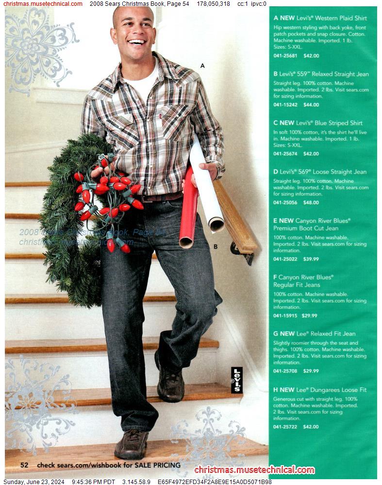 2008 Sears Christmas Book, Page 54