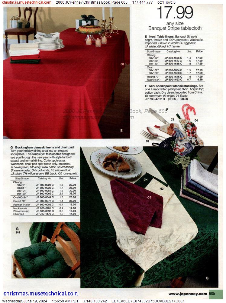 2000 JCPenney Christmas Book, Page 605