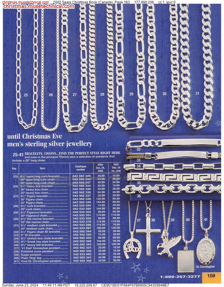 2002 Sears Christmas Book (Canada), Page 163