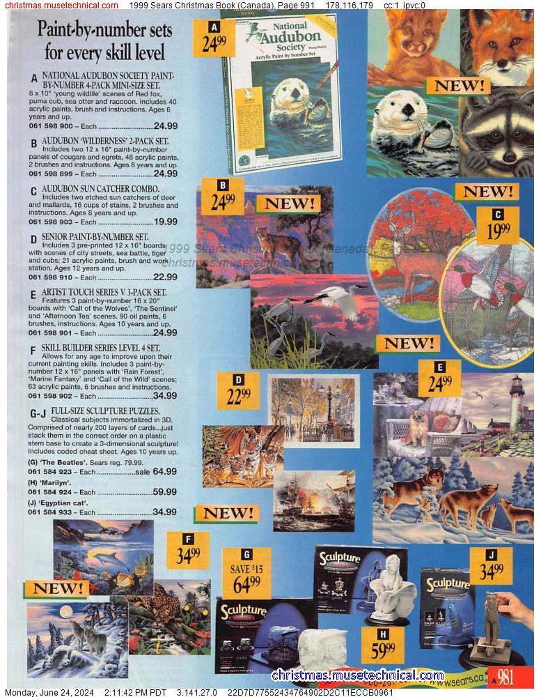 1999 Sears Christmas Book (Canada), Page 991