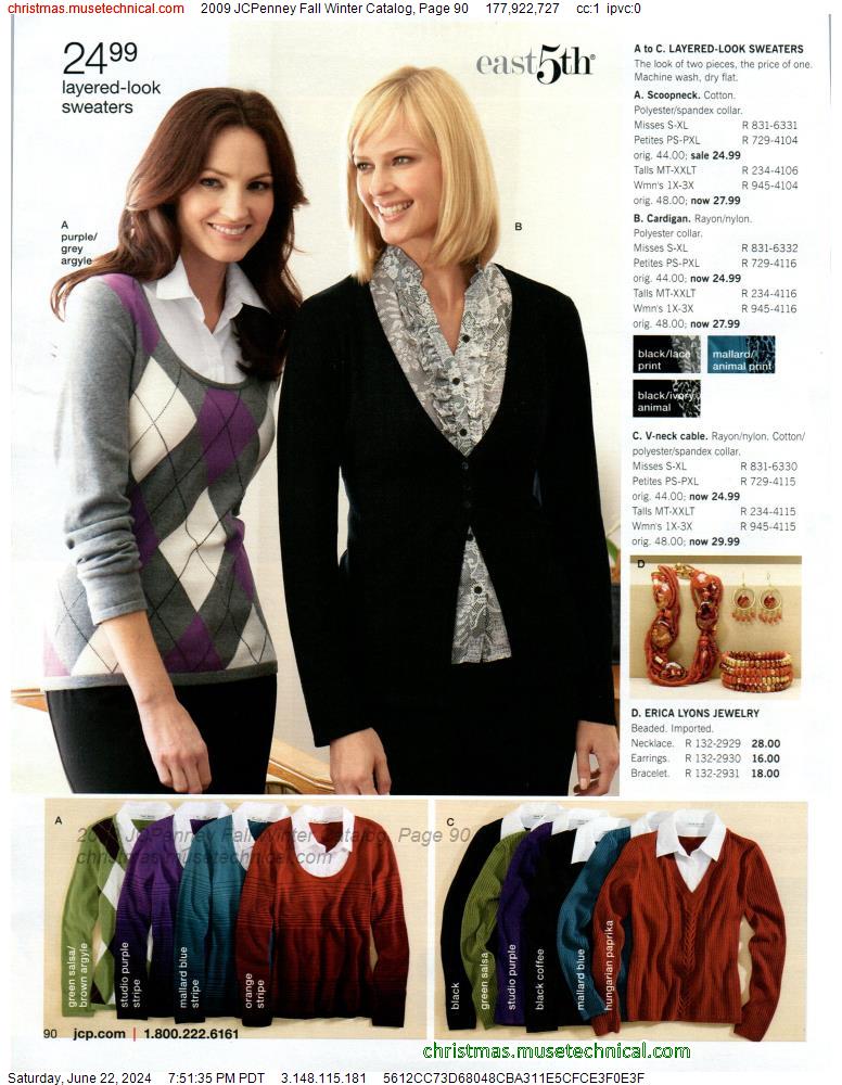 2009 JCPenney Fall Winter Catalog, Page 90
