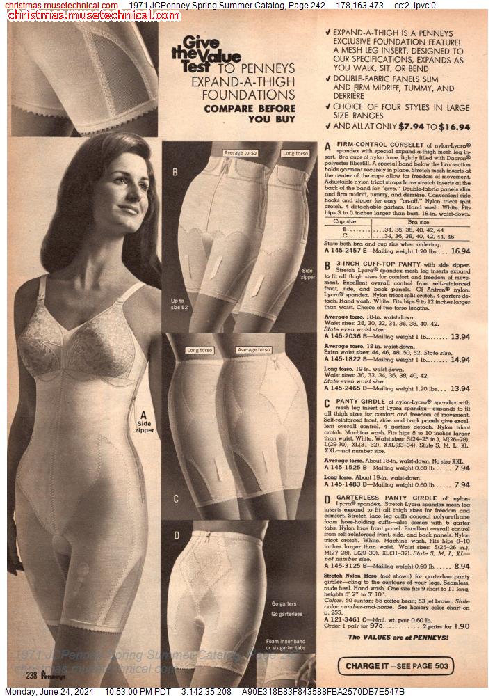1971 JCPenney Spring Summer Catalog, Page 242